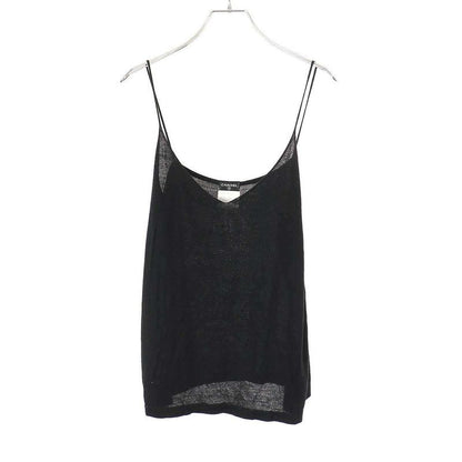 Chanel 2006aw Cardigan and Camisole Ensemble P28481k00073 Black 42