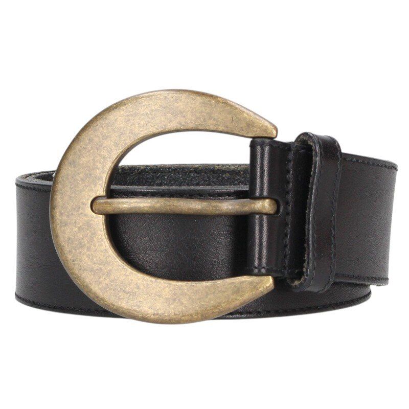 Saint Laurent Paris 606346 Metal Buckle Leather Belt Men's 85