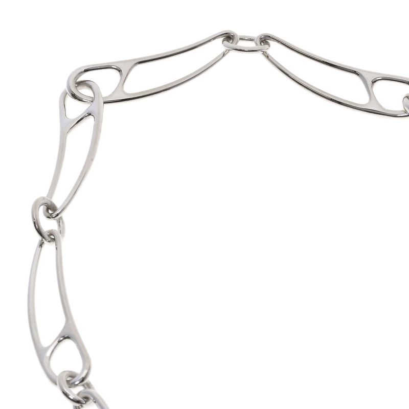 Hermes Chaine D'ancre Punk LG Necklace SV Ladies