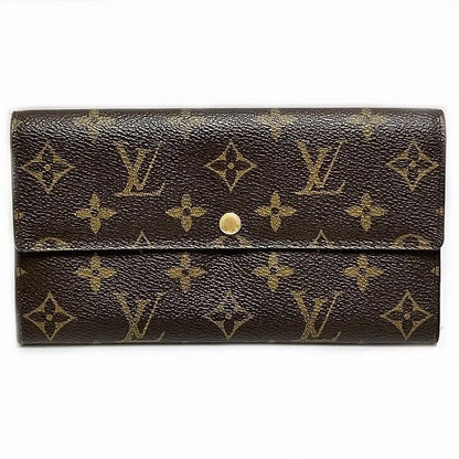 Louis Vuitton Monogram Pochette Porte Monet Cles Di M61725 Long Wallet Bifold