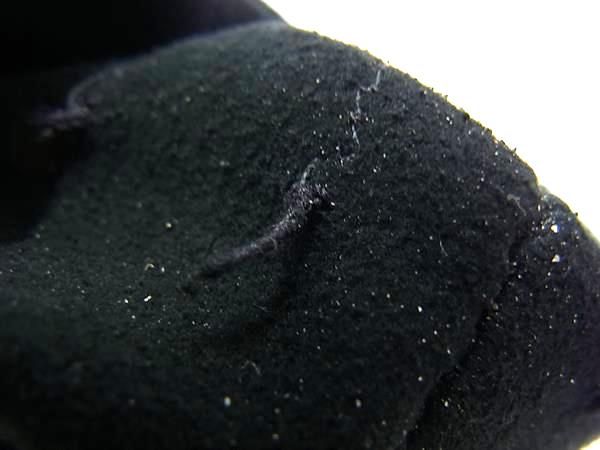 Hermes Lambskin Gloves Winter Gear Size 7 1/2 Women's Black Fr2055