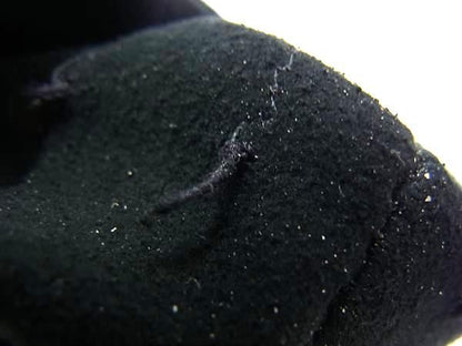 Hermes Lambskin Gloves Winter Gear Size 7 1/2 Women's Black Fr2055