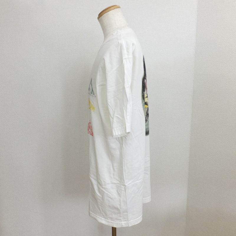 Dior T-shirt Asterodior Print Short Sleeve T-shirt White Size L