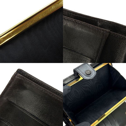 Chanel Bifold Long Wallet Gusset 3 Coco Mark Black Lambleather Leather Long