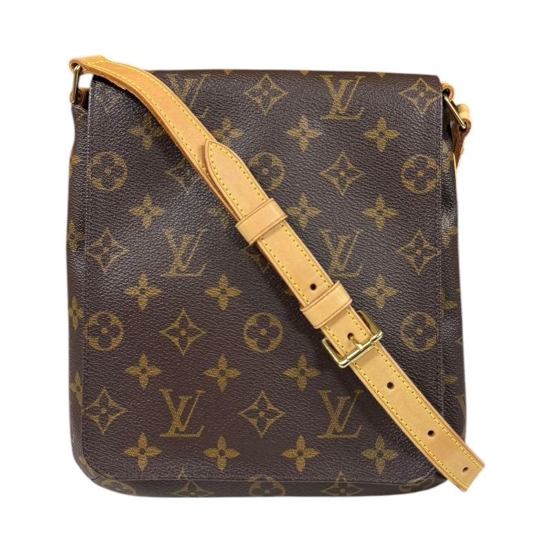 Louis Vuitton Musette Salsa Monogram Shoulder Bag Monogram Canvas M51258 Brown