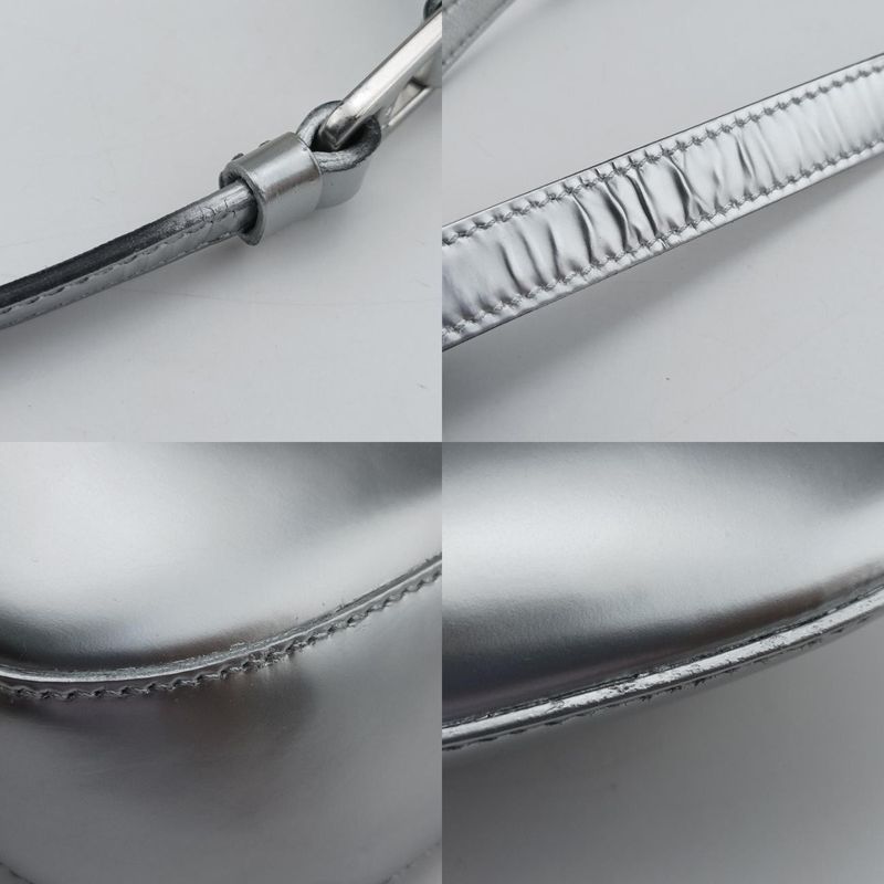 Pradacles O Silver Brushed Leather 7/4