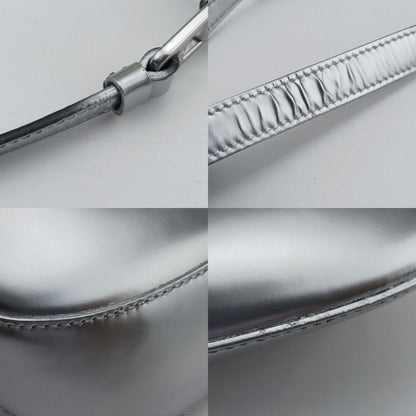 Pradacles O Silver Brushed Leather 7/4