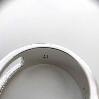 Gucci G Cut Ring Ec21577 Silver 032661