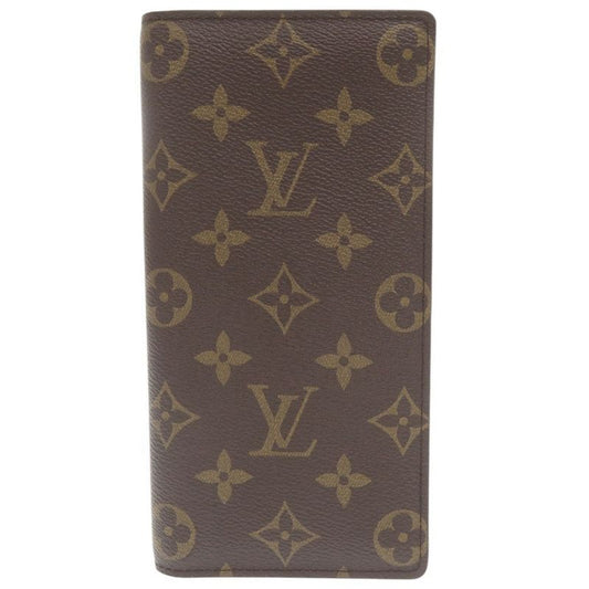 Louis Vuitton Portefeuille Columbus Monogram M60252 Brown Long Wallet LV 0469