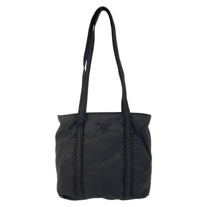 Prada Tessuto Black Nylon Tote Shoulder Bag Women 504895