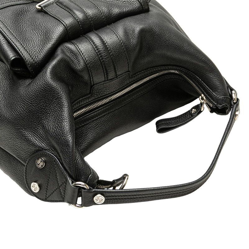 Gucci Interlocking G 232935 Black Leather Women's Gucci