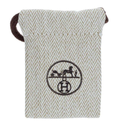 Hermes Olympe PM Box Calf Hoop Earrings Men's