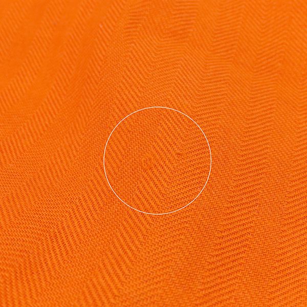 Hermes Shawl Carre 140 Carre Cashmere Silk Orange and Multicolor [box