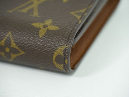 Authentic Louis Vuitton LV Porte Trésor Eteux Chiquier Monogram Fold Wallet