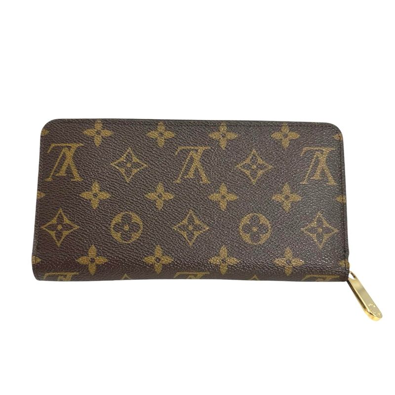 Louis Vuitton M42616 Monogram Round Zipper Zippy Wallet Long Wallet Louis