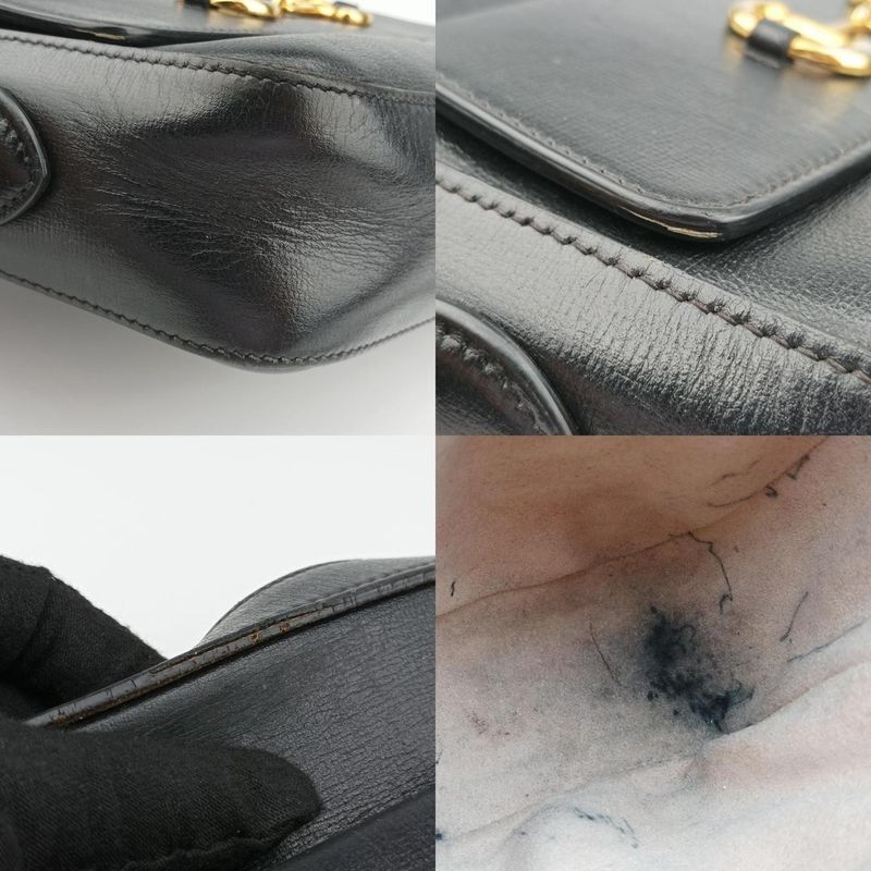 Gucci Horsebit 1955 Black Leather 645454 C034308188