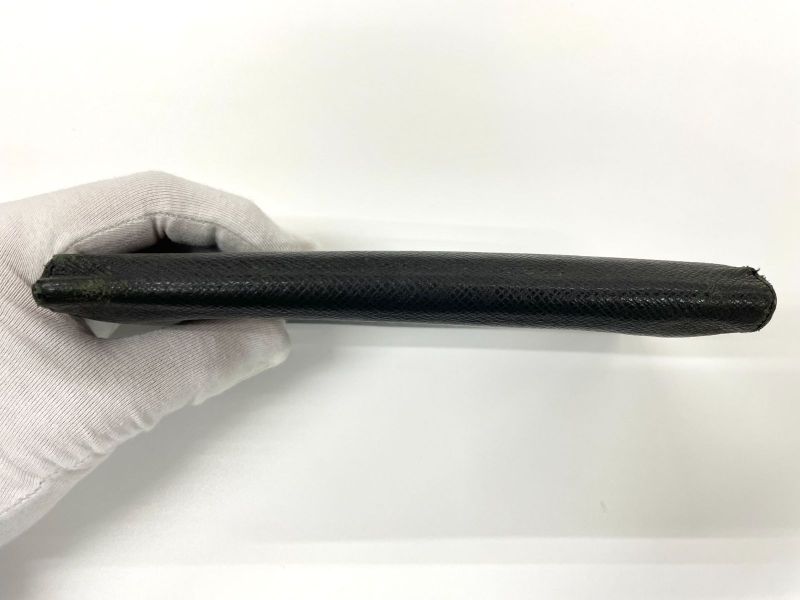 Louis Vuitton Taiga Portefeuille Brazza Long Wallet Billfold M32572 Ardoise