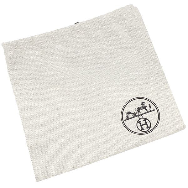 Hermes Tote Bag Garden Party Ttpm Toile Ash Leather Beige and Brown Silver