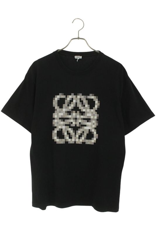 Loewe H526y22xad Pixel Anagram Embroidery T-shirt Men's M