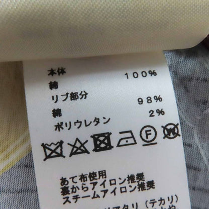 Hermes 24SS 4h4641dh Kaleidoscope Effect Cotton Short Sleeve T-shirt Navy 34