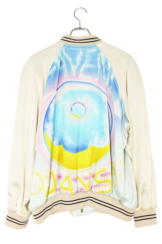 Celine 2v28h353q Artist Print Teddy Jacket Blouson Men's 44