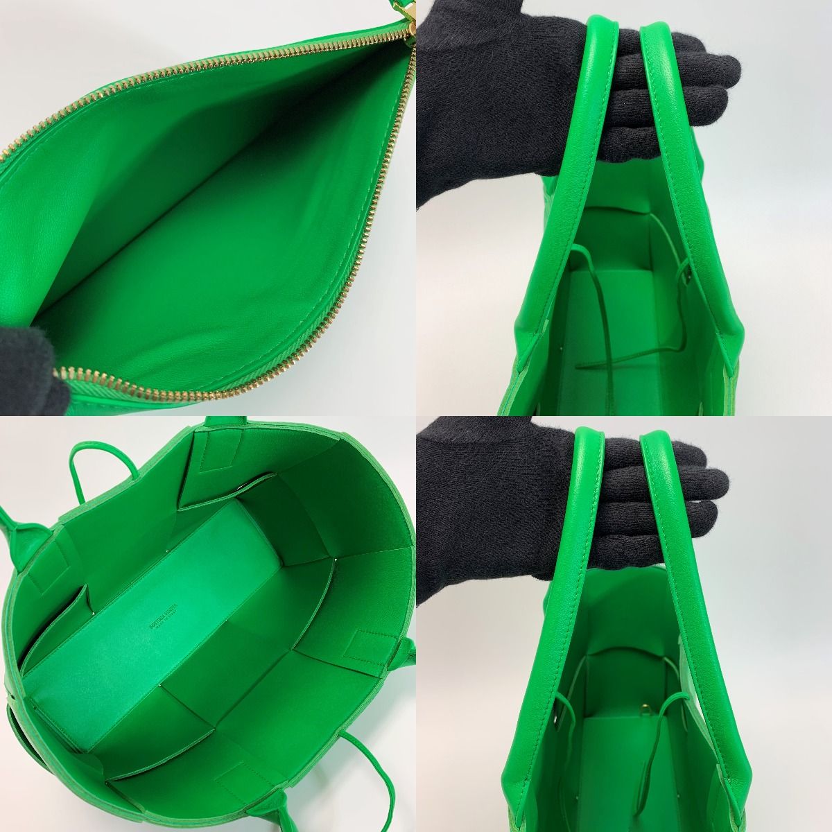 Bottega Veneta Zaarco Medium Maxi Intrecciato Lamb Leather