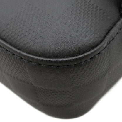 Louis Vuitton Body Bag Avenues Ring Bag Damier Infini Black Silver Hardware