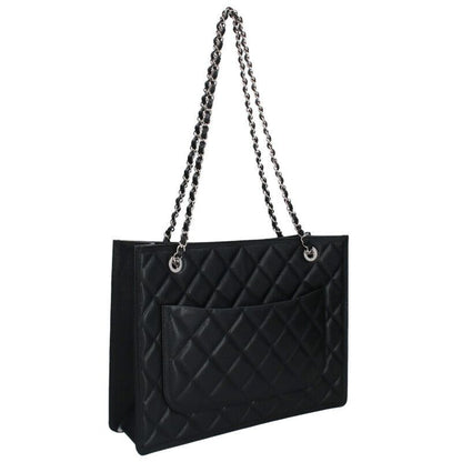 Chanel As4404 Caviar Skin Chain Shoulder Tote Bag Women