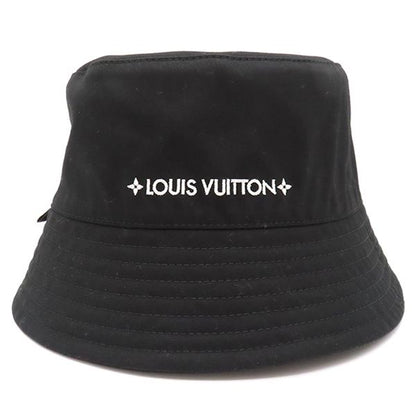 Louis Vuitton Hat Bucket Hat LV Mine Reversible Cotton Polyester Noir Black