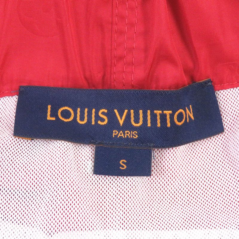 Louis Vuitton 22SS 3D Pocket Monogram Boardshorts Red S Genuine