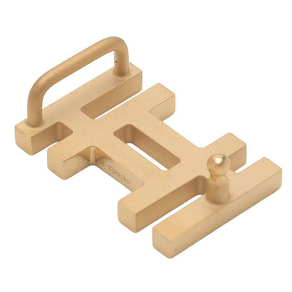 Hermes H O Carre Vosuift X Vaux Epson Belt Pink (gold Hardware) Belt Earring