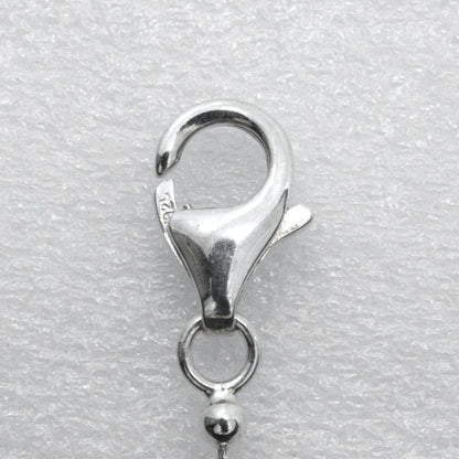 Tiffany & Co Roman Cross Ball Chain Silver 925 Ladies 13.9g Necklace