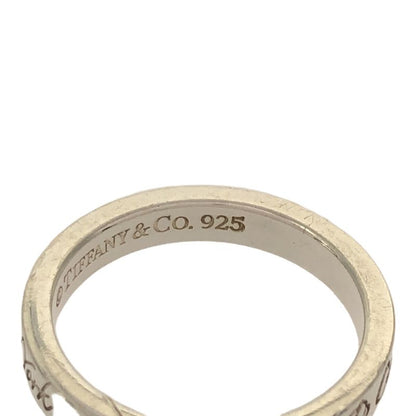Tiffany & Co New York Notes Narrow Ring #8 New York 727 Fifth Avenue 925 Silver
