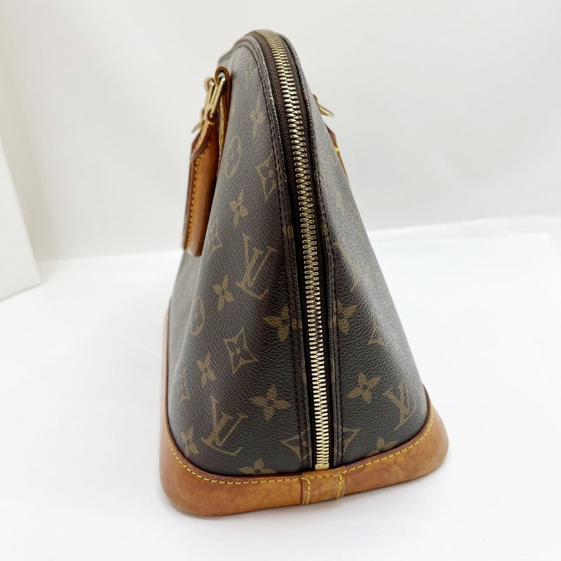 Louis Vuitton Monogram Alma Bag Handbag Alma M51130 Brown