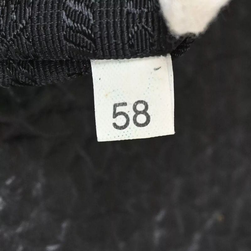 Prada Shoulder Bag Diagonal Bag Black Leather 35bs145