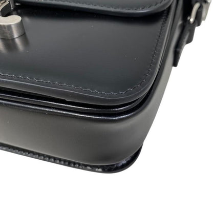 Celine Shoulder Bag Teen Triomphe Bag 188423bf4.38si Shiny Calfskin Black