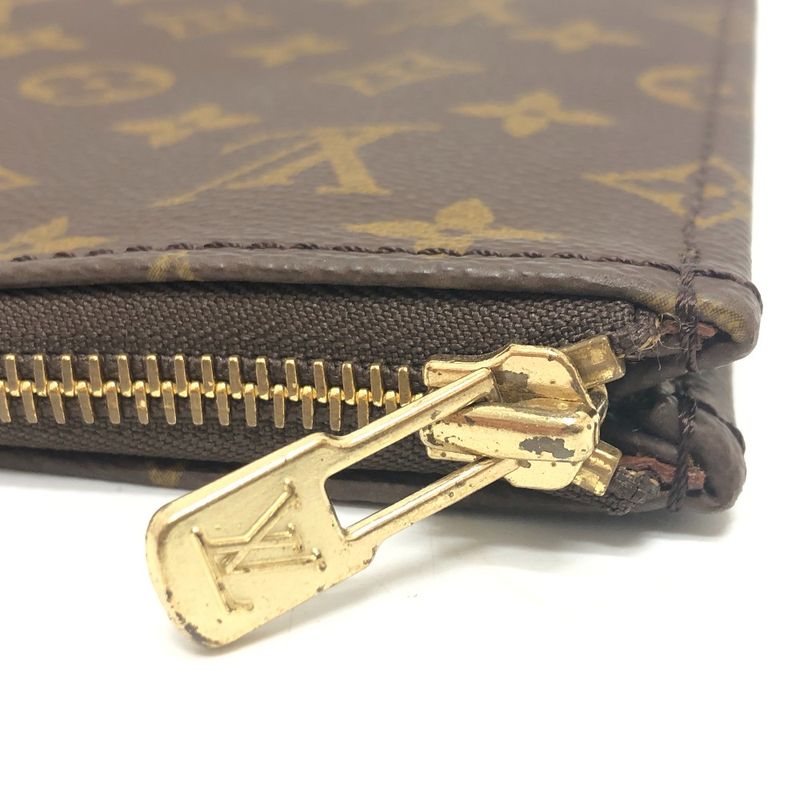 Louis Vuitton Clutch Bag M53456 Brown