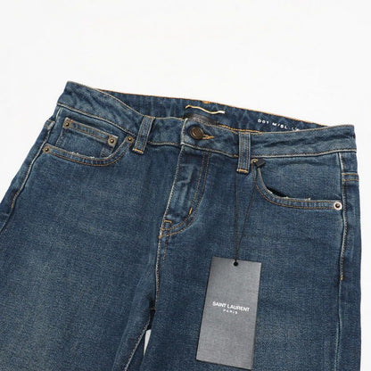 Saint Laurent Paris Denim Pants Size 27 Jeans Skinny Pants Cotton