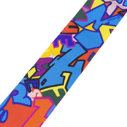 Hermes Twilly Scarf 100% Silk Blue Green Orange Multi Small Accessories Ladies