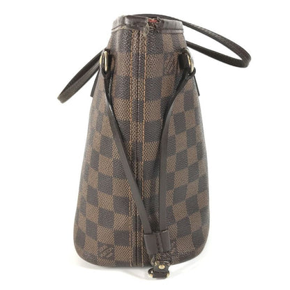 Louis Vuitton Handbag Neverfull PM N40600 Damier Canvas Ebène Brown