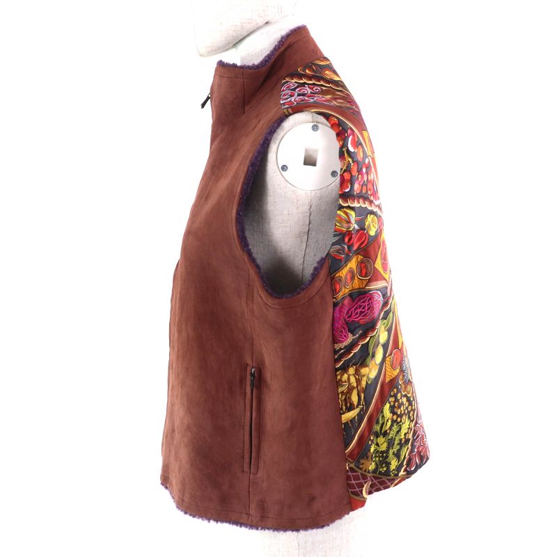 Hermes Vintage Auxpays DES Epices In The Land Of Spices 100% Silk Mouton