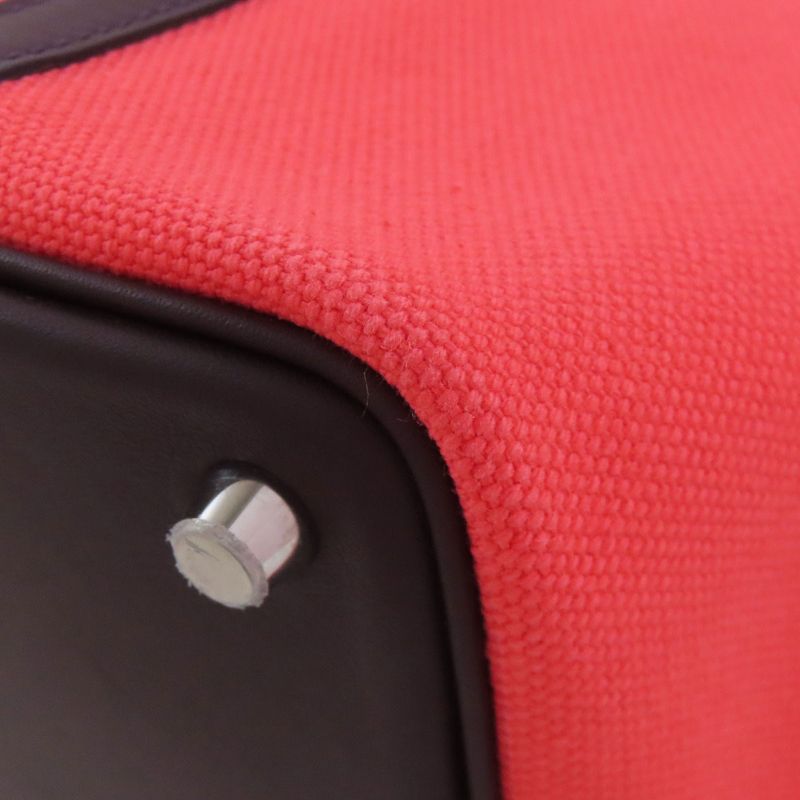 Hermes Picotin Lock PM Silver Hardware Handbag Toile Ashe Women