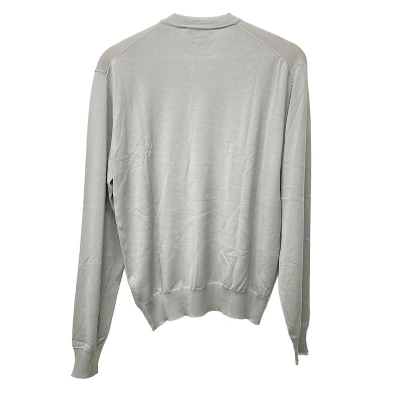 Hermes Long Sleeve Sweater Size XS Men's - H557185ha Blue Grey 2025ss