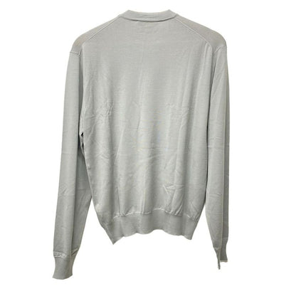 Hermes Long Sleeve Sweater Size XS Men's - H557185ha Blue Grey 2025ss