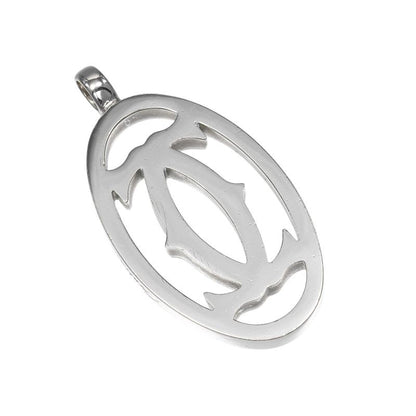 Cartier 2C Metal Ladies 19.2g Pendant Top