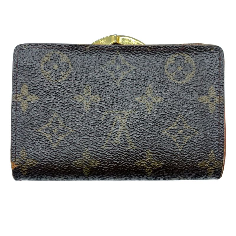 Louis Vuitton Portmonnaie Vieux Viennois Monogram Wallet with Clasp Ca1919