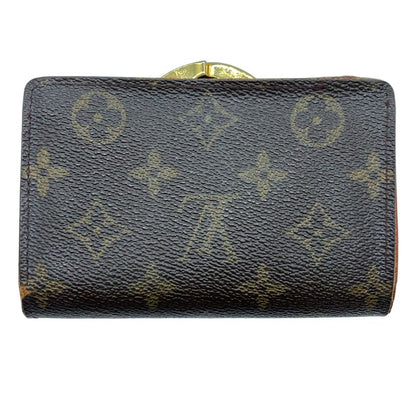 Louis Vuitton Portmonnaie Vieux Viennois Monogram Wallet with Clasp Ca1919