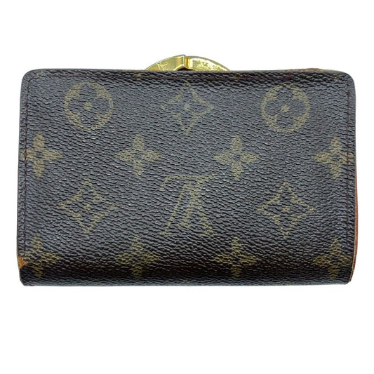 Louis Vuitton Portmonnaie Vieux Viennois Monogram Wallet with Clasp Ca1919
