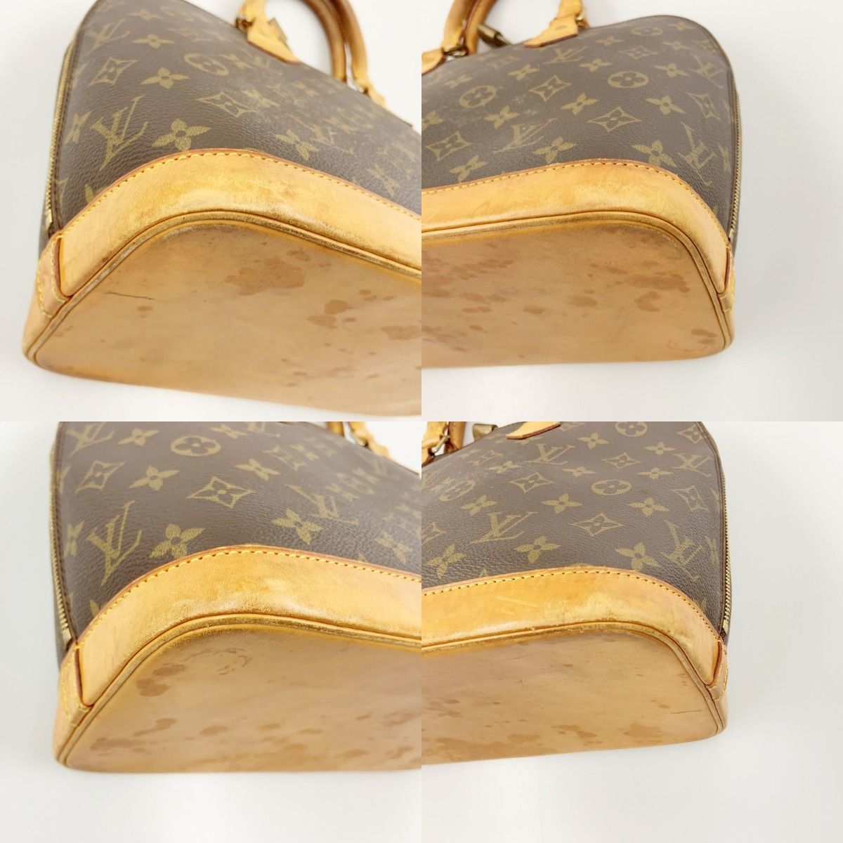 Louis Vuitton Monogram Alma Handbag M51130 Brown