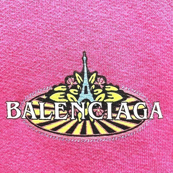 Balenciaga 600583 Thv61 XS Pink Apparel Hoodie Men's